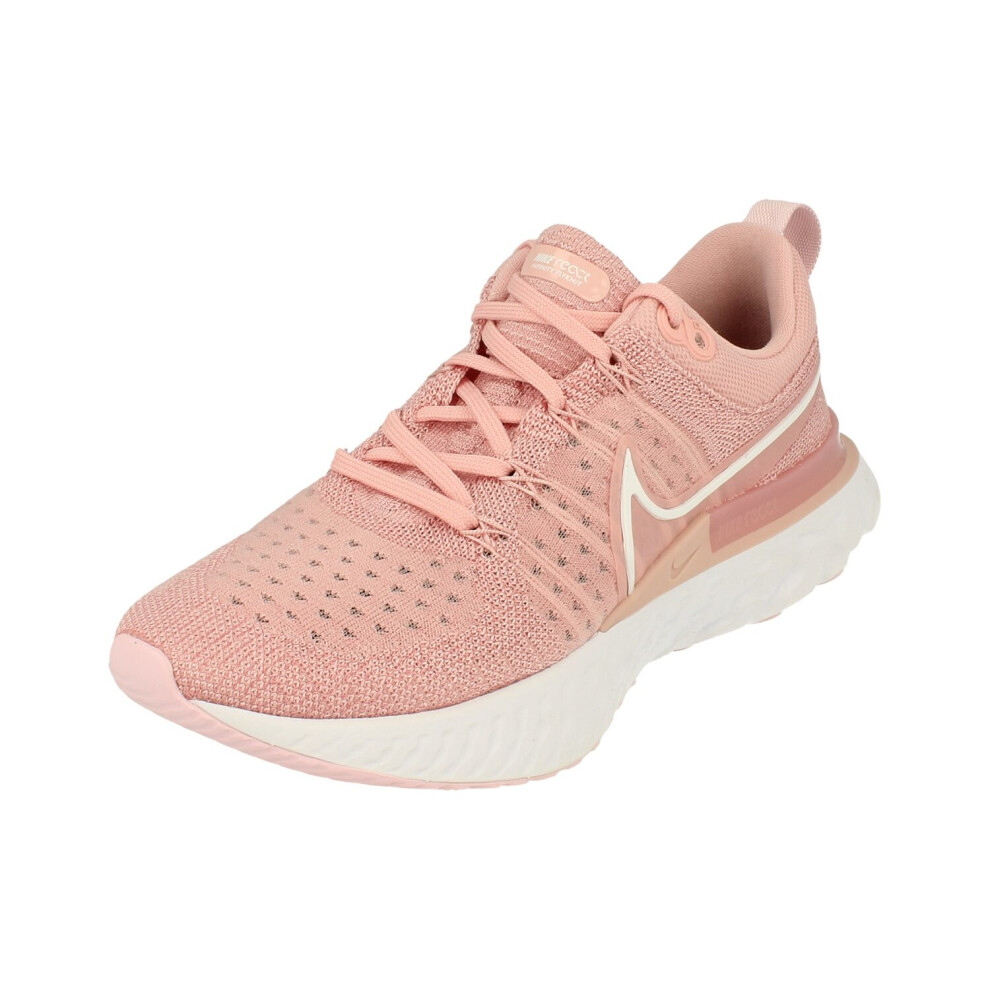 (7.5) Nike Womens React Infinity Run Flyknit 2 Running Trainers Ct2423 Sneakers Shoes