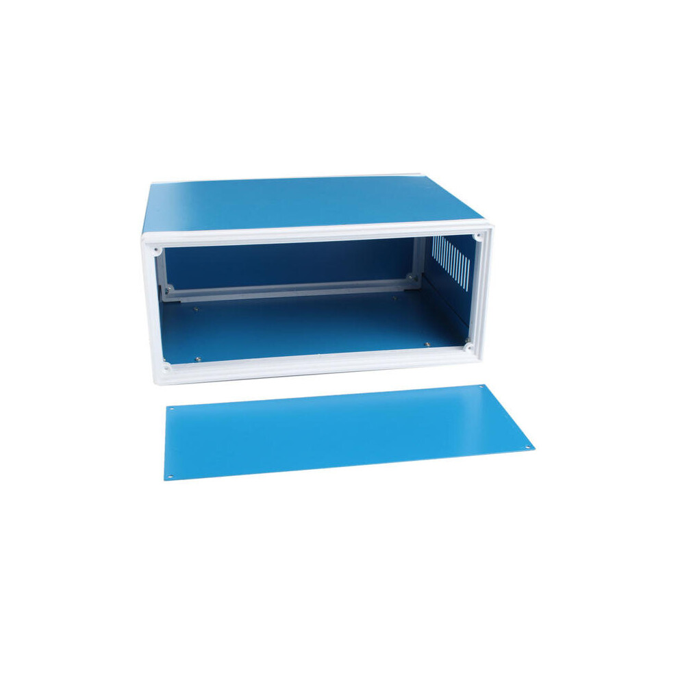 250X190x110mm Blue Metal Electronic Enclosures Diy Power Junction Box 623414347860