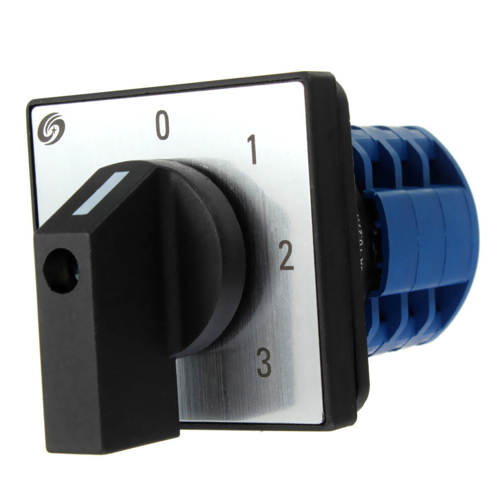 12 Terminals 4 Positions Rotary Cam Changeover Switch 623414331593