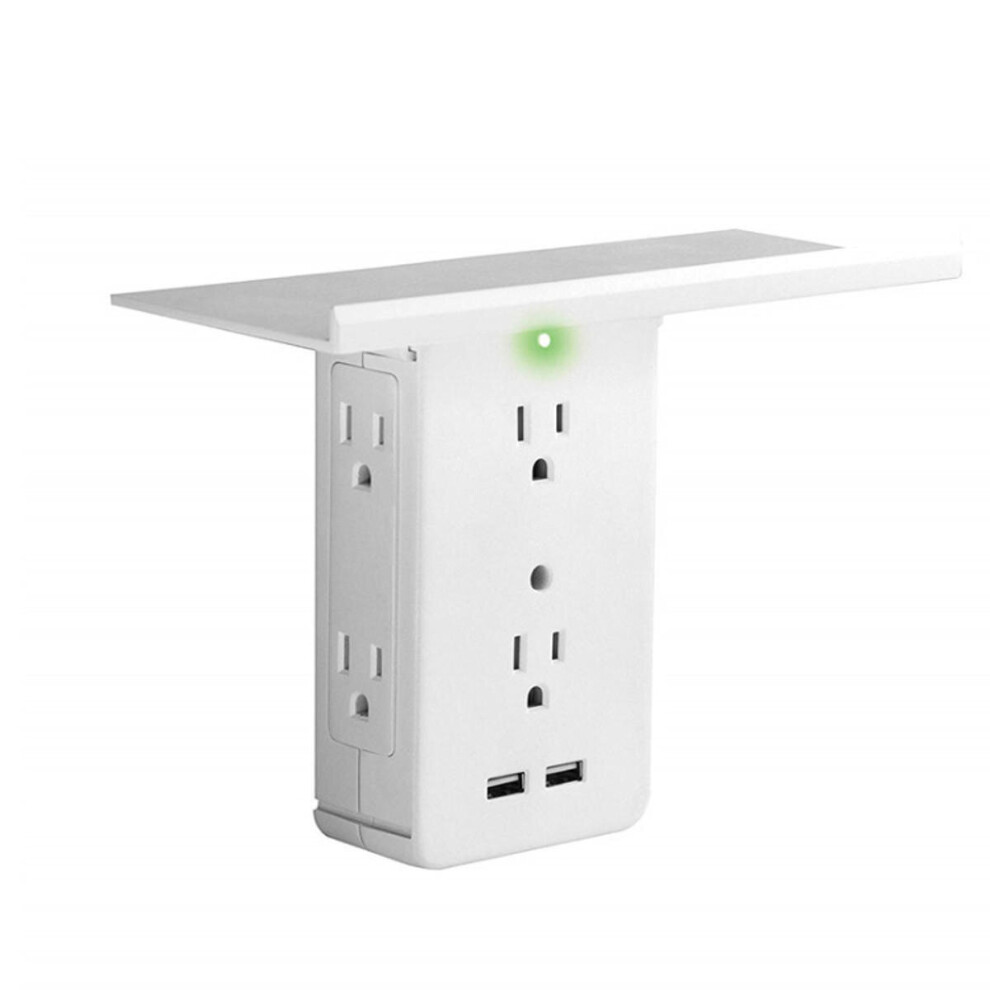 Multifunction 8 Port 6 Outlet Extenders Surge Electrical Socket Protector Washroom Extenders 2 Usb Port 623414327282