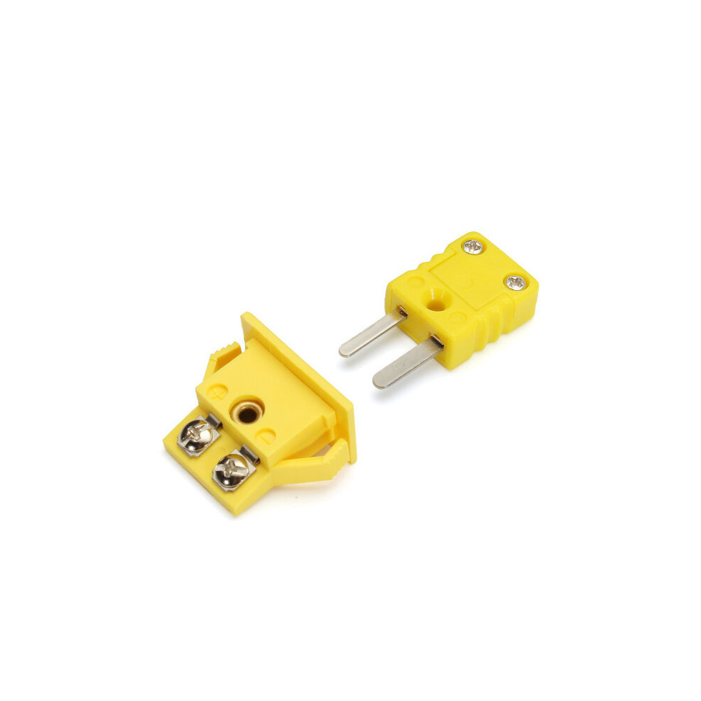 Panel Mount K-Type Thermocouple Miniature Socket Plug Connector 623414322072