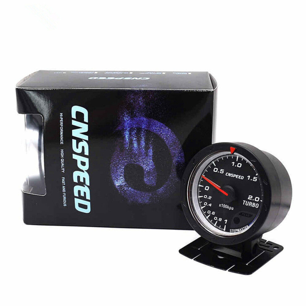 2.5 Inch 60Mm Led Turbo Boost Gauge Vacuum Press Pressure Bar Dials Meter For Car Truck Light 623414349543