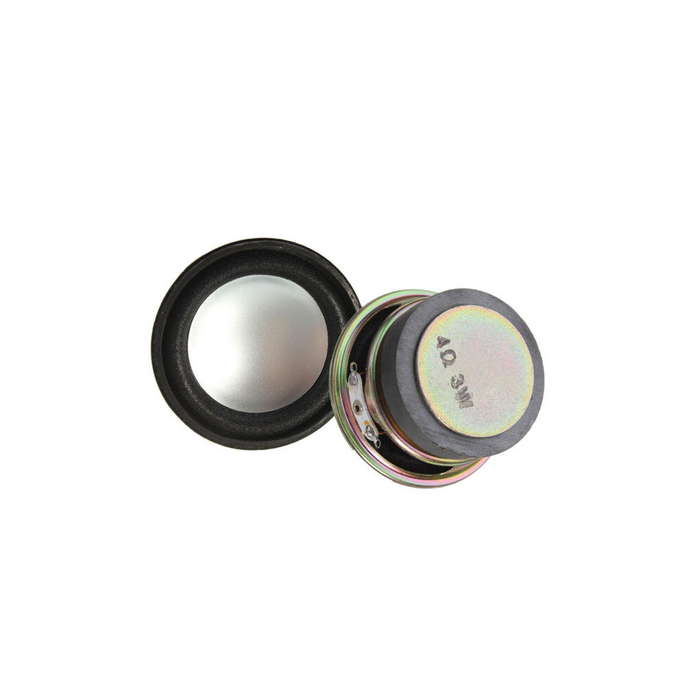 2Pcs 1.5Inch 4Ohm 3W Full Range Audio Speaker Stereo Loudspeaker 623414315272