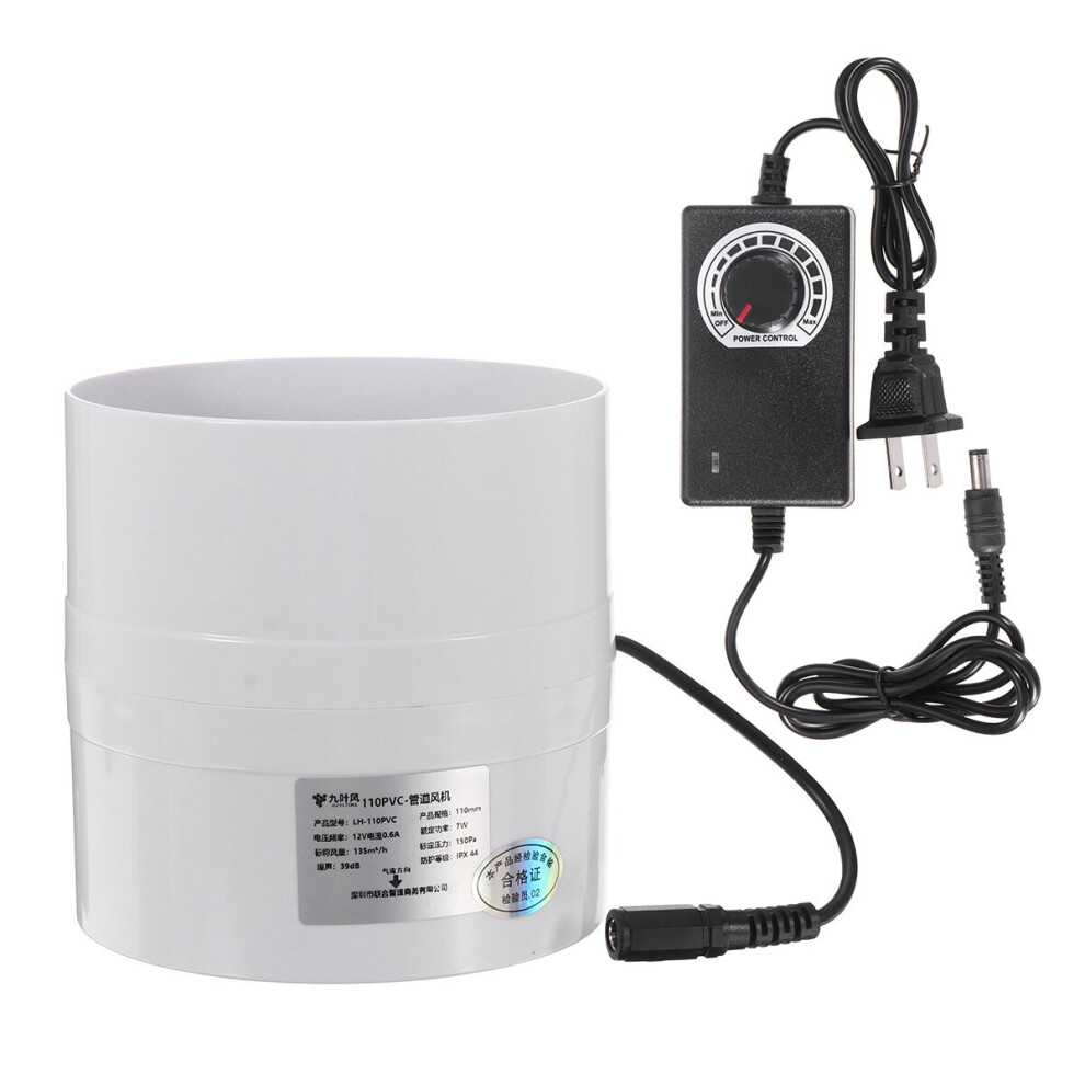 110Mm 4In Exhaust Fan Wall Window Kitchen Toilet Bathroom Pipe Duct Ventilation 623414341370