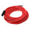10 AWG 15 Meter Solar Panel Extension Cable Wire Black/Red with MC4 Connectors -  Red 7