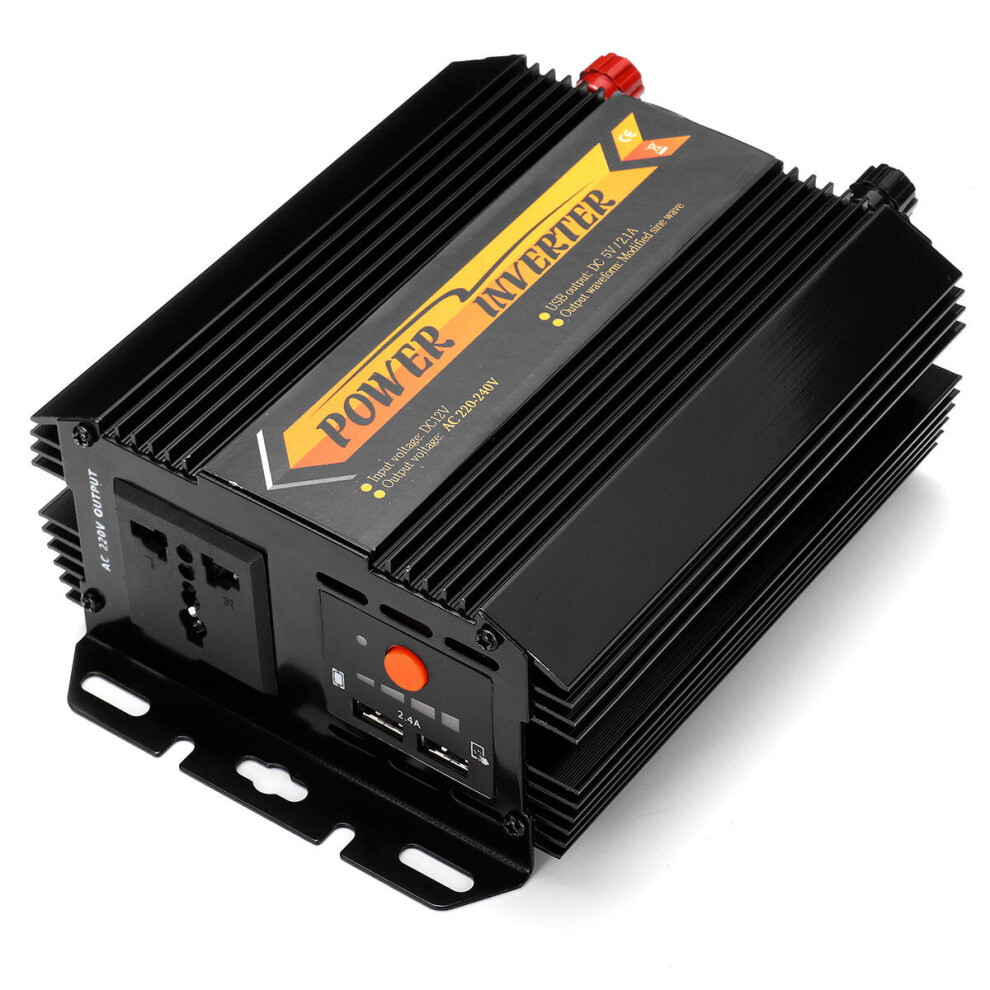 600W Peak Power Inverter 12V/24V To 220V-240V Digital Modified Sine Wave Converter 623414352086