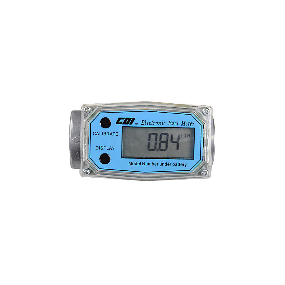 1 Inch Electronic Turbine Diesel Gasoline Kerosene Fuel Flow Meter 623414348645