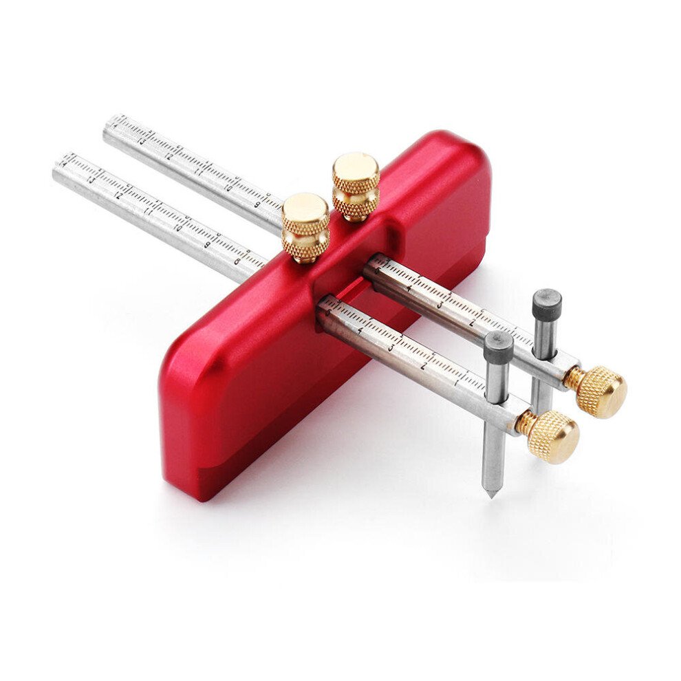 Drillpro Aluminium Alloy Carpenter Woodworking Scriber Tool Wood Ink Marker Tool Diy Woodworking 623414347433