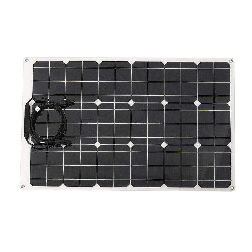 180W 18V Monocrystalline Highly Flexible Solar Panel Waterproof 623414355889