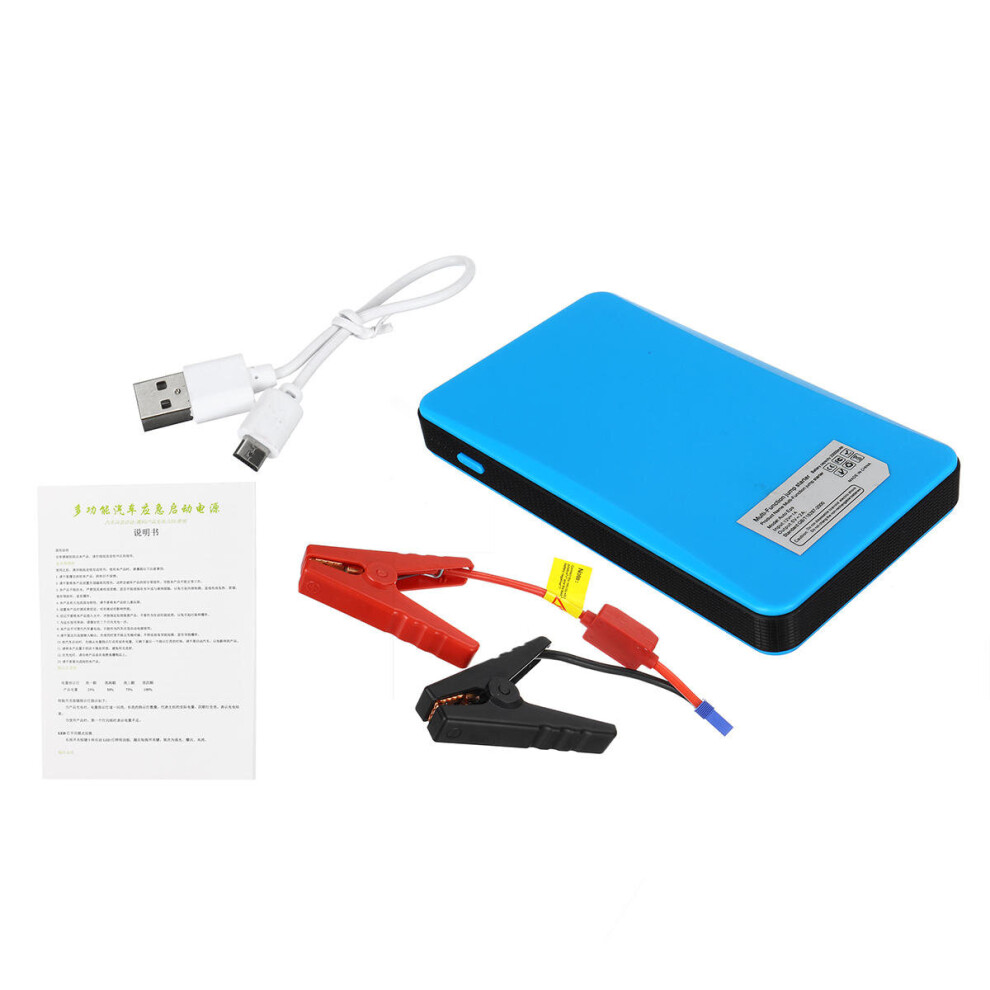 20000Mah 12V 2A Auto Jump Starter Booster Charger Battery Smartphone Power Bank 623414348874