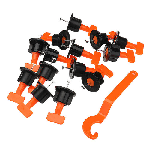 51pcs Plastic T Wall Floor Ceramic Leveler Tools Tile Leveling System Kits For Tile Spacers 1