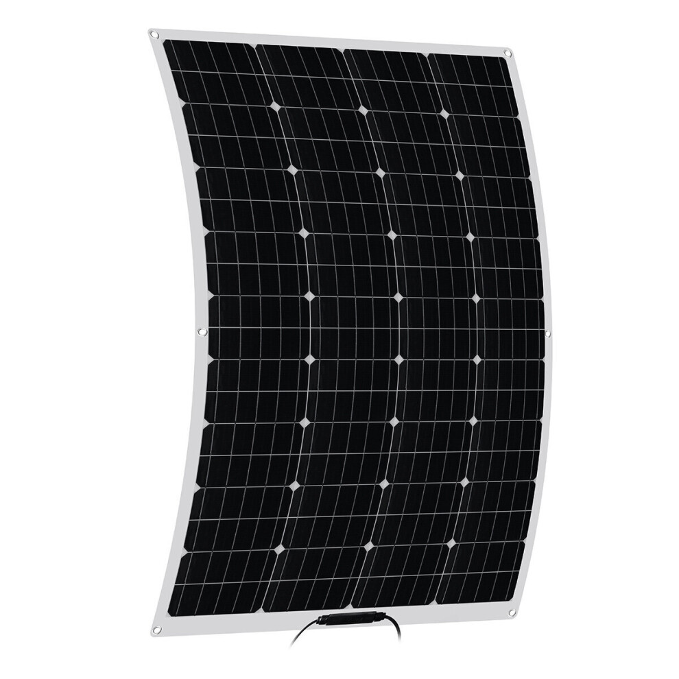 100W 18V Flexible Solar Panel Battery Power Charge Kit For Rv Car Boat Camping 623414357104