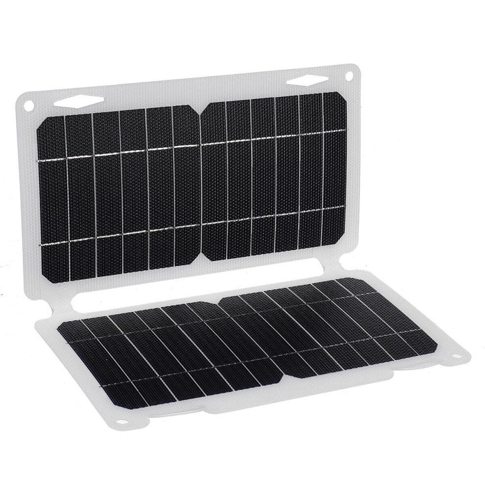 30W 12V Portable Solar Panel Folding Power Bank Outdoor Camping Cycling Hiking 623414338363