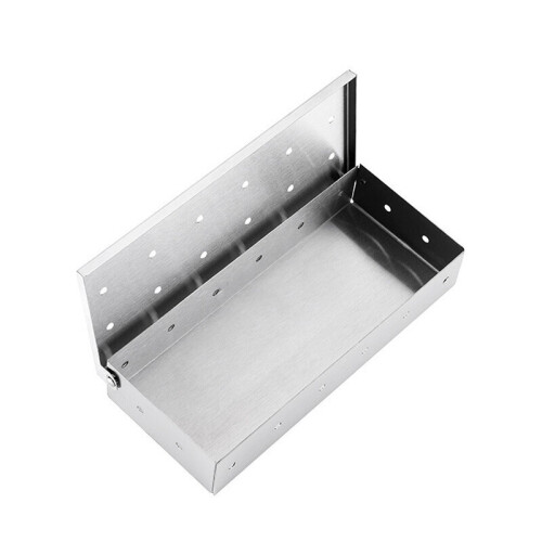 Indoor Wood Chips Box BBQ Grill Meat Infused Accessory Tool 1