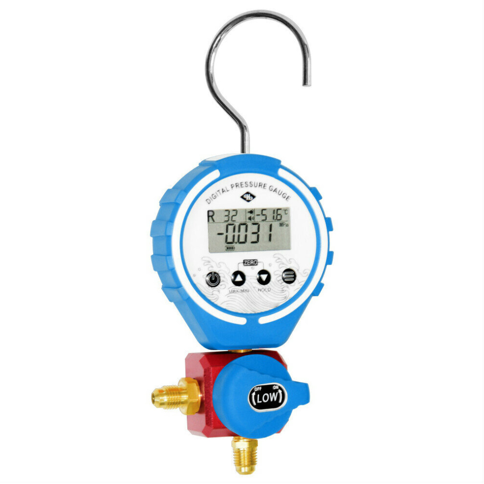 Dbf-L-03L Pressure Gauge Refrigeration Digital Manifold Tester Vacuum Pressure Meter Hvac Temperature Tester Freon Pressure Gauge 623414351423