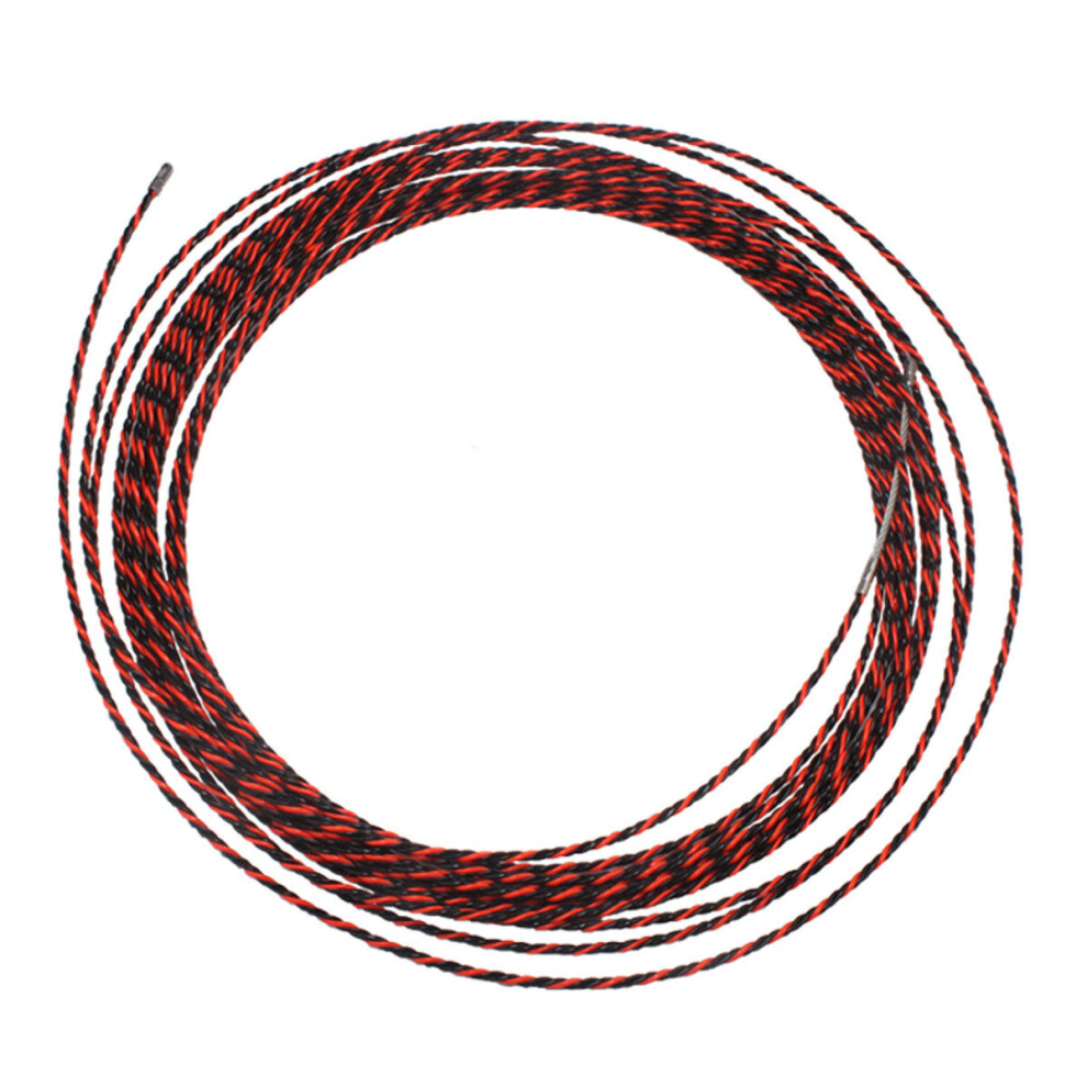 50M 6Mm Spiral Cable Push Puller Fish Tape Reel Conduit Ducting Rodder Pulling Puller 623414354424