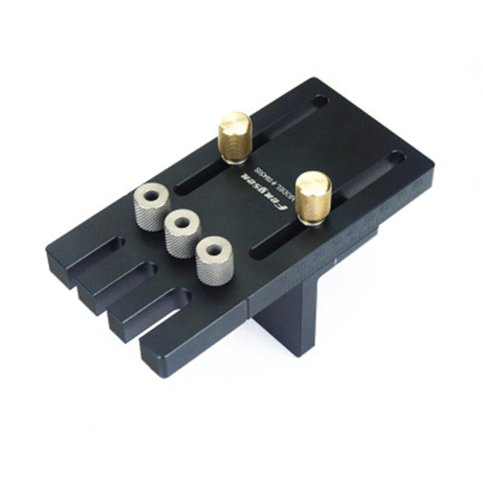 Dowelling Jig Set Aluminium Alloy 3 In 1 Woodworking Dowel Drilling Position Jig Drilling Guide Kit 623414355292