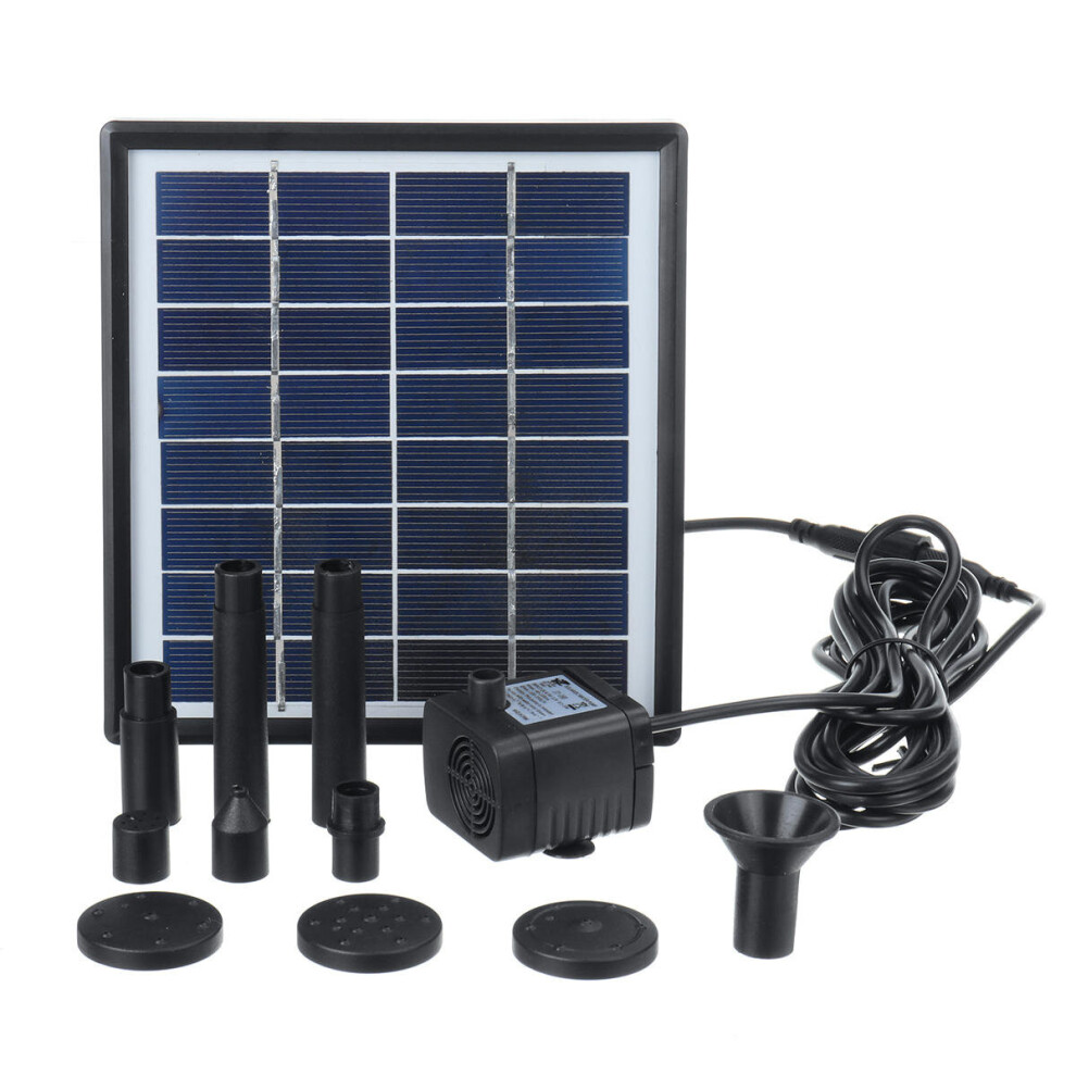 2W Solar Fountain Submersible Solar Water Pump Garden Fountain Submersible Pump With Suckers 623414337564