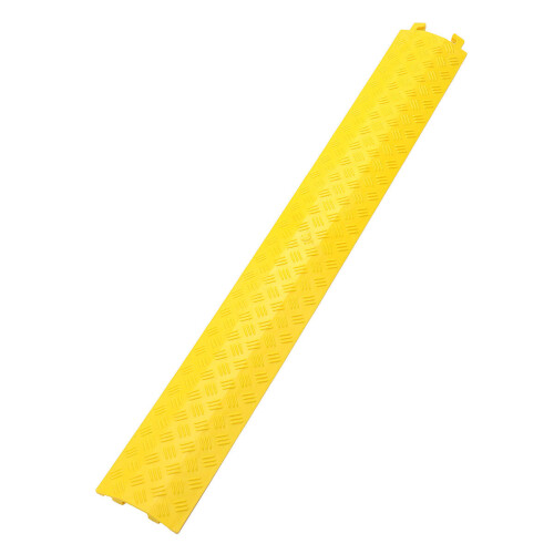 1M Safety PVC Floor Cable Cover Guard Wire Cord Surface Cover Protector 1