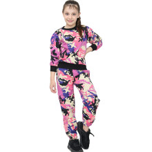 (13 Years, Camo Baby Pink) Unisex Camo Baby Pink Tracksuit Sweatshirt Jogging