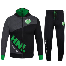 (7-8 Years, Dady Lime) Girls Boys HNL Hooded Top Bottom Tracksuit 2-13