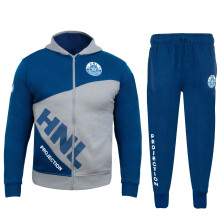 (5-6 Years, Steel Grey & Teal) Girls Tracksuit HNL Top Bottom Jogging Suit 2-13