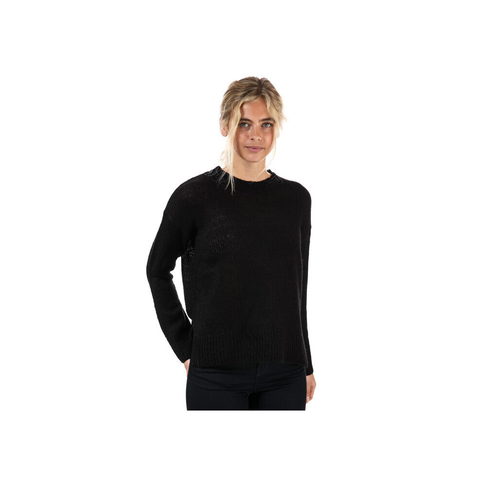 Brave Soul (16) Women's Crew Neck Jumper In Black
