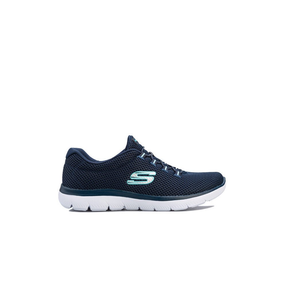 Skechers (Uk 4.5) Women's Summits Quick Lapse Trainers In Blue