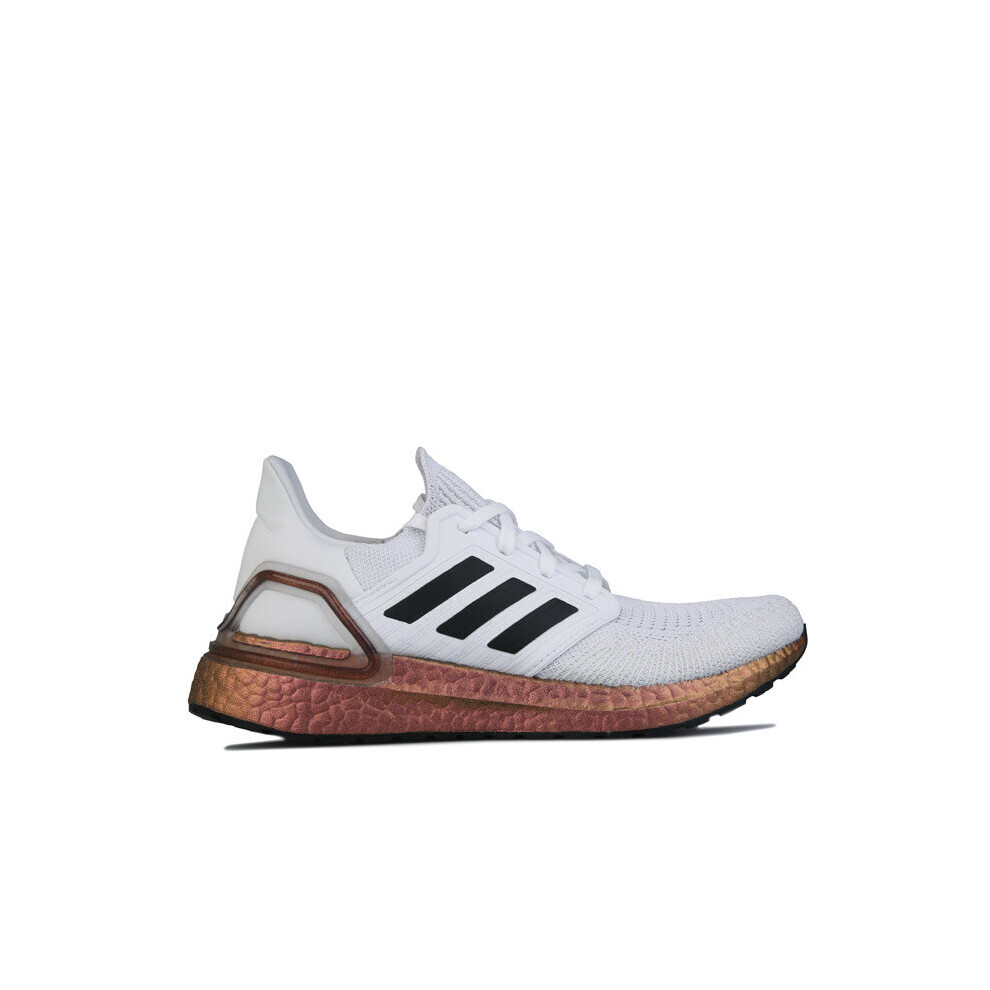 Adidas (Uk 4) Women's Ultraboost 20 Running Shoes In White