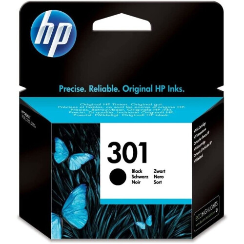 HP301 Black Ink Cartridge CH561EE Valuepack with Navyred 10 1