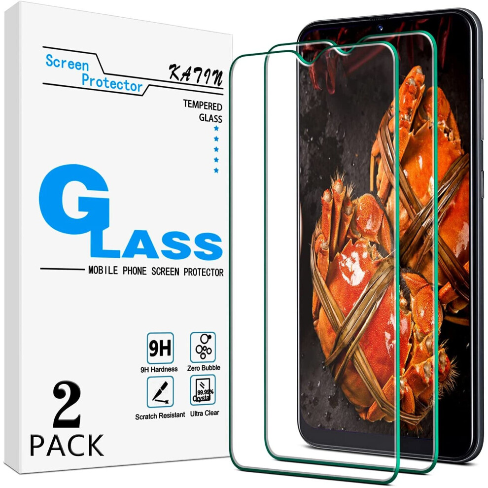 [2-Pack] Katin Screen Protector Compatible For Samsung Galaxy A50, A30, A30s, A50s, A40, M30, M30s, M31, M21 Tempered Glass,... 5059648316399