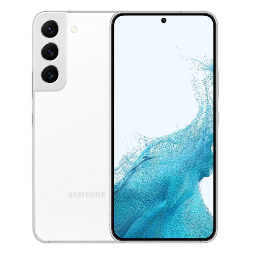 (White) Samsung Galaxy S22 5G Dual SIM| 256GB| 8GB RAM