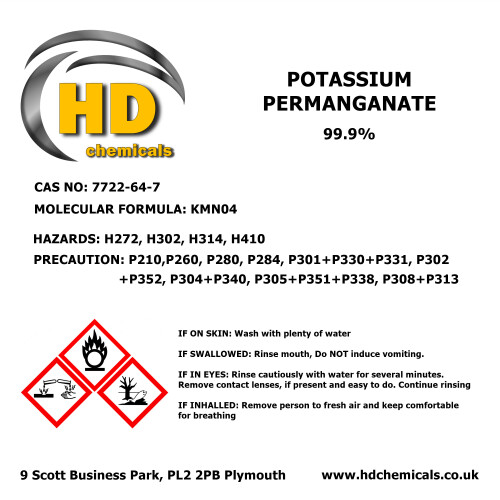 (100g) Potassium Permanganate Crystals 99.9% 2