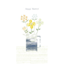 Pack of 6 NSPCC Charity Easter Greeting Cards In Two Pretty Floral Designs