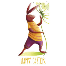Pack of 6 Samaritans Charity Easter Greeting Cards In Two Bunny & Carrot Designs