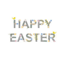 Pack of 6 British Heart Foundation Charity Easter Greeting Cards In Two Designs