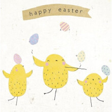Pack of 6 Marie Curie Charity Easter Greeting Cards In Two Cute Designs