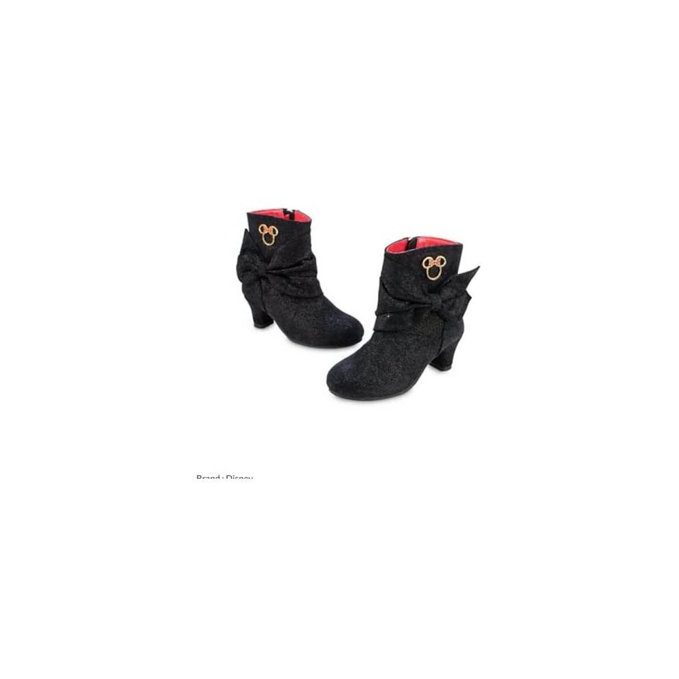Minnie Mouse Fancy Dress Party Shoes Boot Heel Formal uk size 10 eu 28
