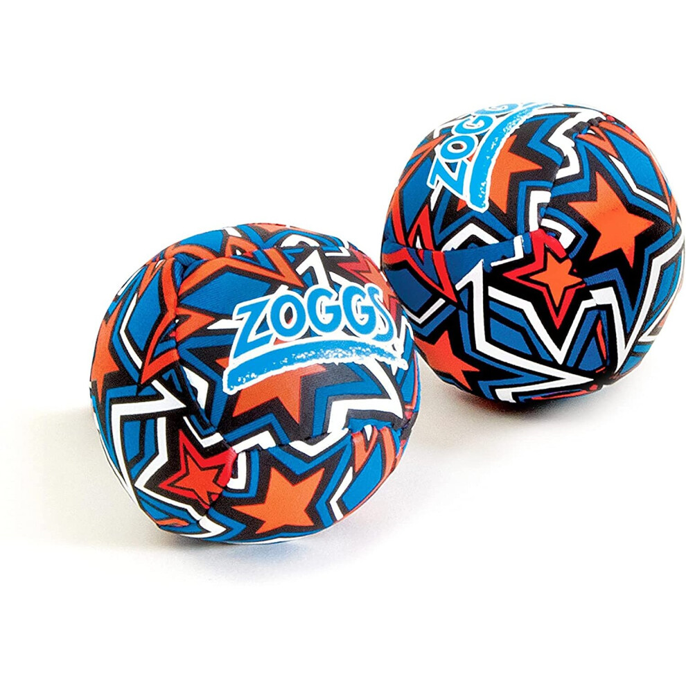 Zoggs Kids Splash Ball Pool Toys - Set Of 2 Floating Balls, Confidence Building Swim Toys, Safe Swimming Aids, Starter Swimming...