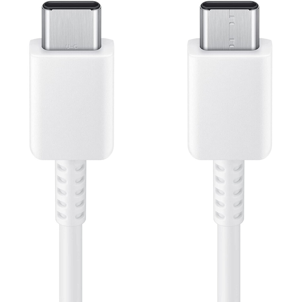 Samsung 1.8M 60W USB C to C Charging Cable White - EP-DX310JWEGEU
