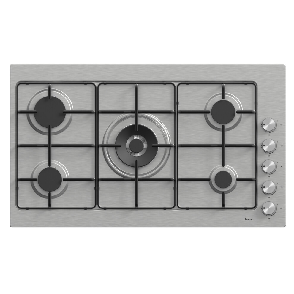 EL012 - 90cm Built-in Gas Hob - 5 Burners