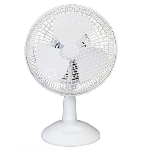 Challenge Challenge 7 Inch Oscillating Desk Fan - White
