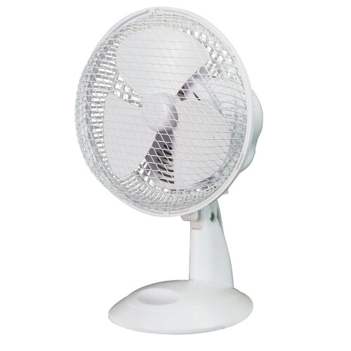 Challenge Challenge 7 Inch Oscillating Desk Fan - White 1