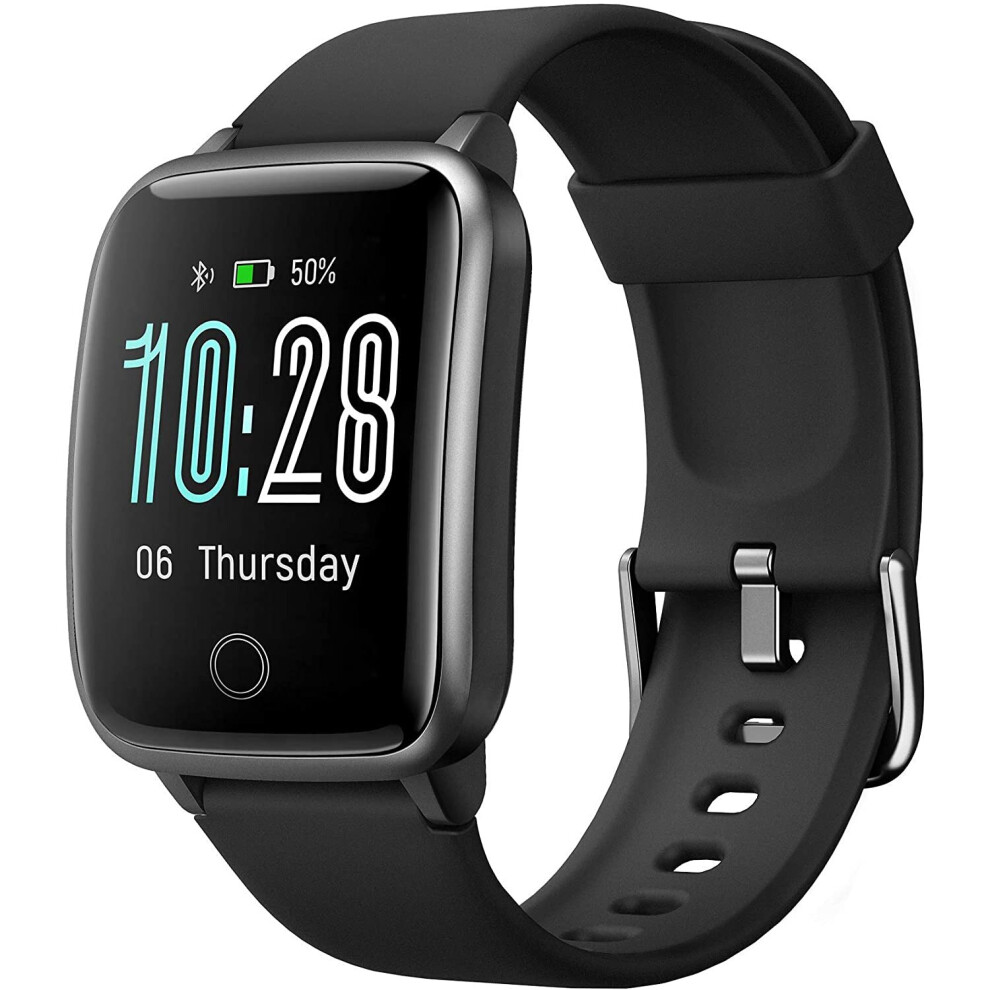 Smart Watch, Fitness Watch Smartwatch 1.3 "Curved Screen, Activity Monitor Heart Rate Monitor Ip68 Waterproof Fitness Tracker... 752072748198