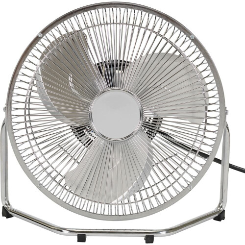 Challenge Challenge 9 Inch Tilting Desk Fan - Chrome