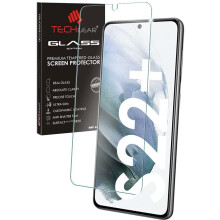 TECHGEAR GLASS Edition Tempered Glass Screen Protector for Samsung Galaxy S22 Plus / S22+ 5G - 9H, 99.99% HD, Bubble-Free, Case-Friendly (HJ8U)