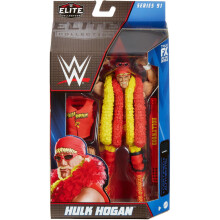 Figura de acción WWE Elite Collection Hulk Hogan 6 pulgadas para fans de WWE a partir de 8 años