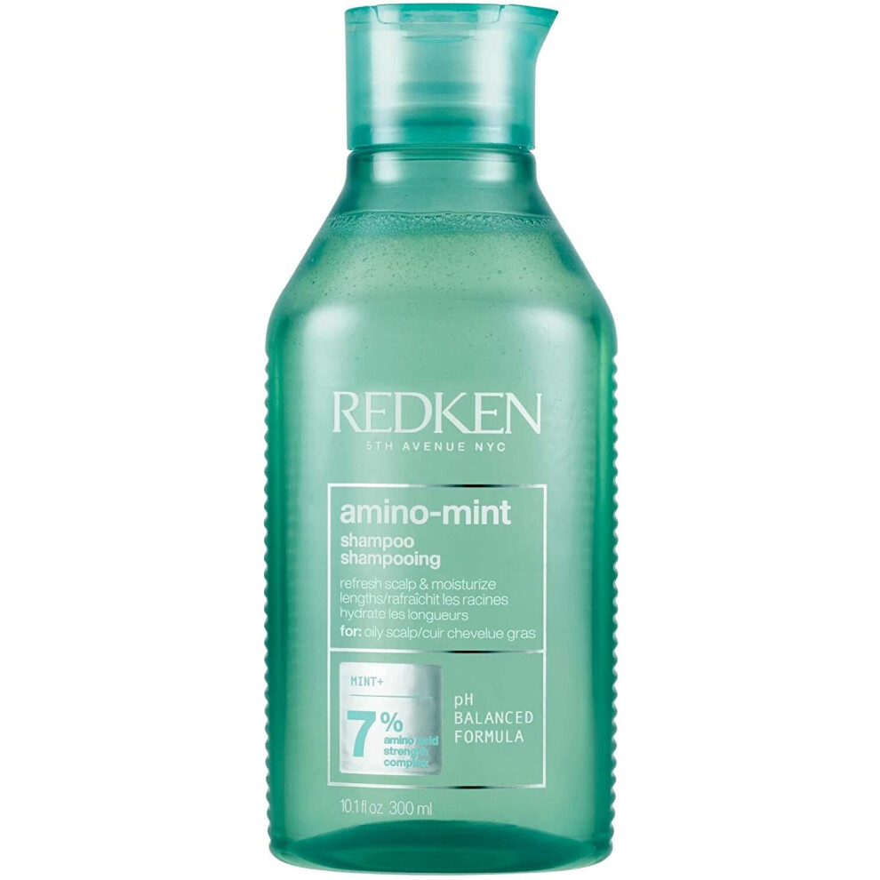 Redken | Scalp Relief Shampoo, Soothing Formula, Cleanses And Purifies Greasy Hair And Sensitised Lengths, Refreshes The Roots...