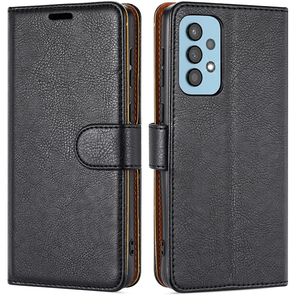 Case Collection for Samsung A33 5G Premium Leather Folio Cover, Magnetic Closure Full Phone Protection Book Design Wallet Flip...