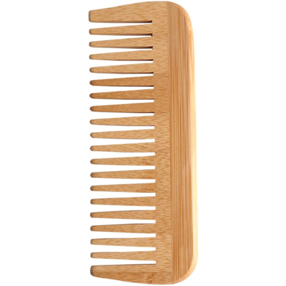 N\C Unisex Not,Specified Hair Comb, Wooden Hair Comb For Wavy Or Curly Wide Toothed Wooden Comb, Anti-Static And Barrier-Free Hand Brushing Beard, Hair,...